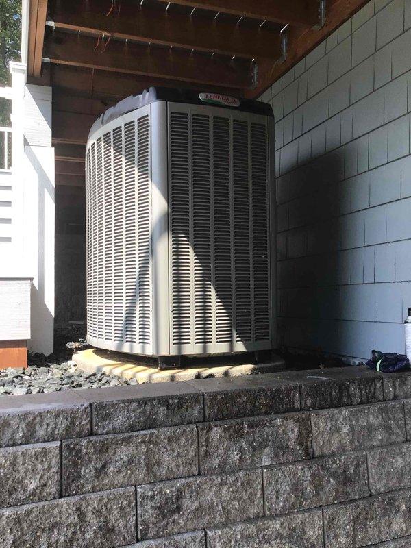 Completed comprehensive seasonal maintenance on multi-zone HVAC system including heating, cooling, and humidity control components. Performed tune-up on Trane outdoor condensing unit with coil cleaning, replaced Aprilaire humidifier pad, and cleaned dehumidifier filters on all zones. All equipment tested and verified operational within manufacturer specifications.