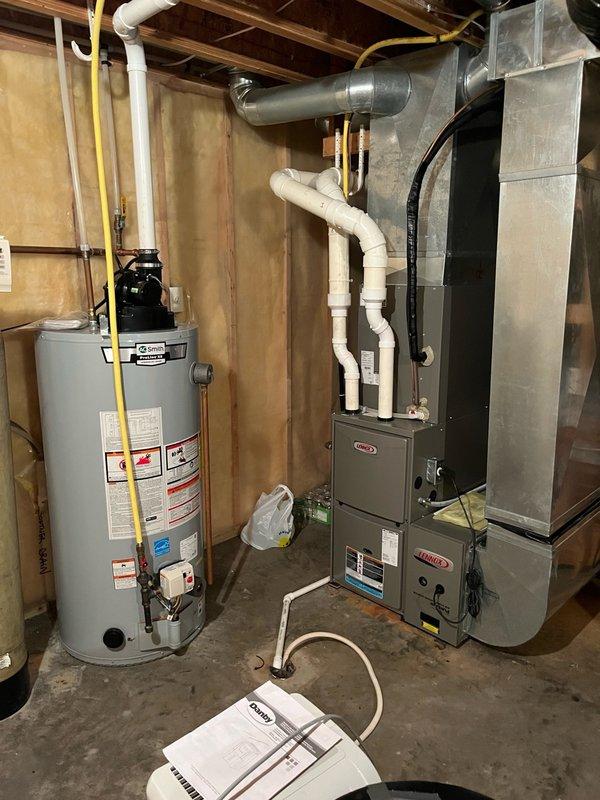 Completed comprehensive furnace tune-up and maintenance service on residential gas furnace system. Replaced dirty air filters and performed complete safety inspection with no compromises found. All electrical components tested and verified to be within manufacturer specifications. Confirmed proper gas pressures and measured temperature rise at 55°, which is within acceptable range. System operated continuously for 15 minutes with no issues detected. Customer educated on the importance of routine preventive maintenance for optimal system performance and longevity.