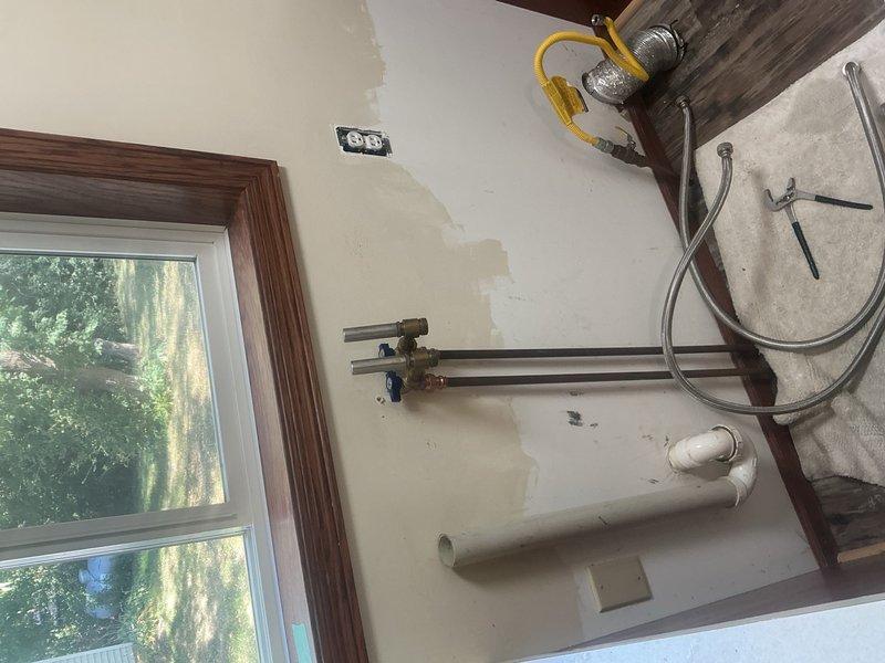 Responded to service call for stripped kitchen sink shut-off valve and pre-countertop replacement plumbing work. Replaced all deteriorated angle stops under kitchen and bathroom sinks due to seized valves that would not operate properly. Disconnected all sink plumbing in kitchen and bathrooms to facilitate countertop replacement scheduled for same day.
