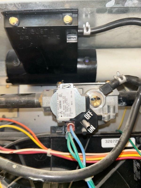 Completed comprehensive furnace tune-up inspection with all components operating within normal parameters. Verified thermostat operation, air filter condition, blower assembly, burner/heat exchanger compartment, inducer operation, ignition system, flame sensor, safety controls, electrical components, condensate drain, and temperature rise. Gas valve assembly and electrical connections inspected and found secure with no mechanical deficiencies or safety issues identified. Recommended regular filter maintenance to maintain optimal system performance.