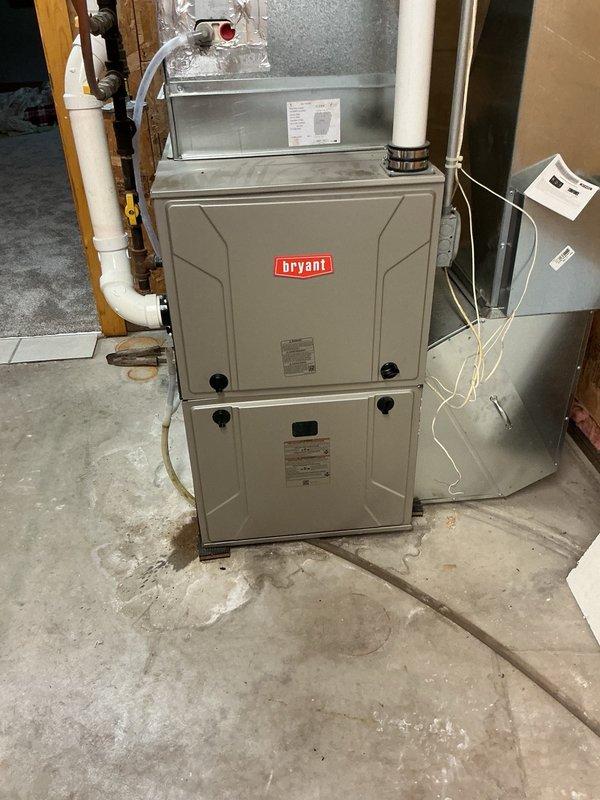 Responded to a water leak under the bathroom sink in a main level half bath. Upon inspection, determined the existing supply lines were compromised and required replacement. Ran new PEX water supply lines into the cabinet, installed new shut-off valves and supply lines to the fixture. Pressure tested all connections and verified no leaks were present upon completion.