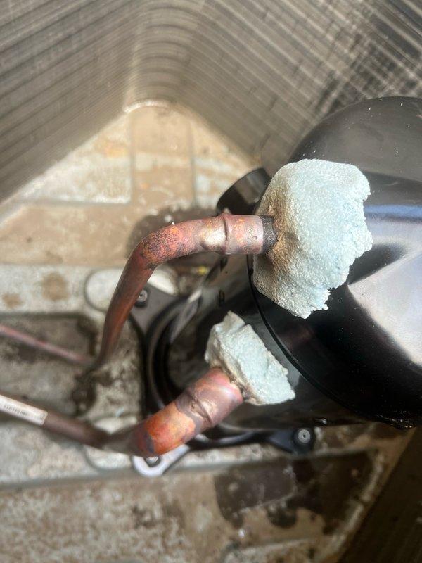 Replaced failed compressor under parts warranty along with thermostatic expansion valve (TXV) on HVAC system. During post-installation testing, discovered one zone damper motor was inoperative and replaced the defective damper motor. Verified all six dampers and confirmed entire zoning system is functioning properly with all components operating as designed.
