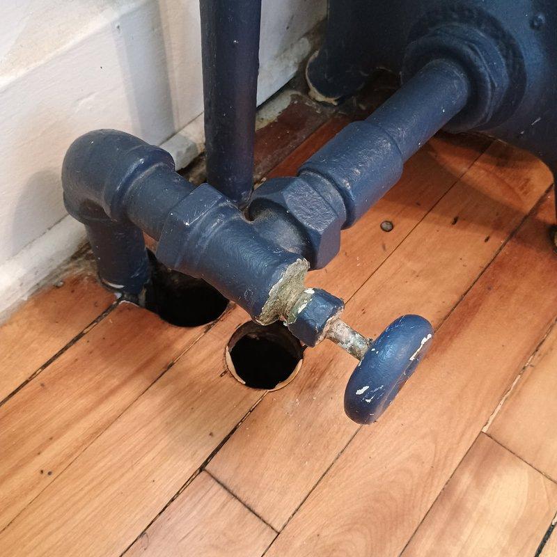 Conducted site assessment for hydronic heating system serviced by Buderus Logano boiler to evaluate radiator valve replacement. Inspected existing manual radiator valve on cast iron piping and provided quote for upgrade to thermostatic radiator valve (TRV) that will allow automatic temperature control based on user settings. Explained scope of work including system drain-down, valve removal and replacement, system refill, and bleeding procedures to eliminate air from the heating loop. Submitted parts requisition form for thermostatic valve to appropriate department for pricing and customer approval.