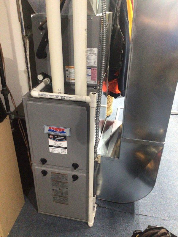 Completed scheduled furnace tune-up and maintenance on Heil brand heating unit as part of recurring preventive maintenance agreement. Performed comprehensive system inspection, verified all components operating within normal parameters, and confirmed proper functionality of furnace and associated ventilation systems. Unit tested and left in proper working condition with no deficiencies noted.