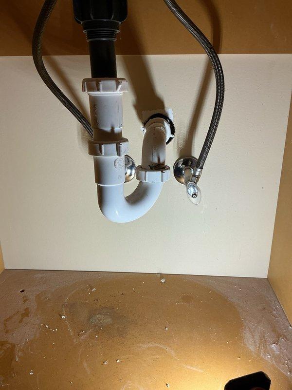 Responded to service call for leaking bathroom faucets. Removed two old bathroom faucets that were experiencing leakage issues. Installed two customer-supplied replacement faucets in bathroom sink locations, including mounting hardware, supply line connections, and drain assemblies. Verified proper water flow and tested all connections for leaks. Ensured proper operation of hot and cold water handles and confirmed drain stopper functionality. All plumbing connections secured and system restored to full working order.