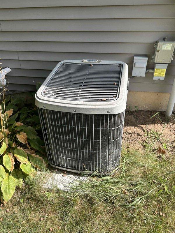 Responded to no cooling call on residential air conditioning system. Found outdoor unit not running with no power present. Located breaker in off position at electrical panel and restored power. Upon energizing system, outdoor unit started immediately and system operated normally with proper cooling. Verified adequate airflow and temperature differential. Homeowner unaware of breaker being tripped. Advised to monitor system operation and contact if issues recur.