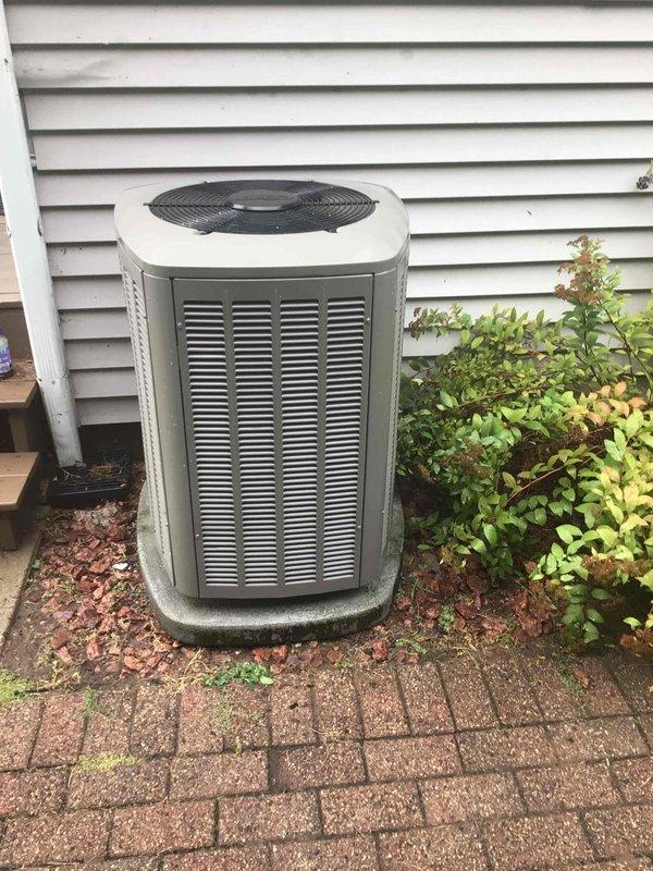Completed comprehensive annual maintenance on residential split HVAC system consisting of outdoor condensing unit and Lennox furnace. Performed full tune-up procedures on both heating and cooling equipment per manufacturer specifications. Inspected all system components, verified proper operation of air conditioning unit and furnace, checked refrigerant lines and electrical connections, and confirmed both units are functioning within normal parameters. All maintenance tasks completed successfully with no deficiencies noted.