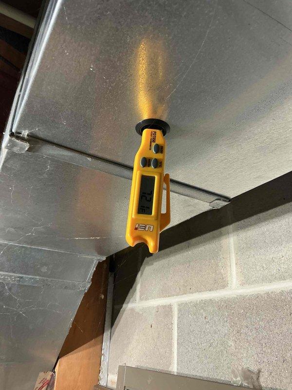 Completed annual heating maintenance visit on a 4-year-old Daikin furnace and humidifier system. Performed comprehensive inspection including ignition system, flame safety controls, heat exchanger integrity, control board operation, gas valve function, and gas pressure verification. Cleaned and inspected flame sensor, verified blower wheel cleanliness, recorded amperage draws on all motors, conducted combustion analysis, and confirmed temperature rise within manufacturer specifications. All components found operating within normal parameters with no deficiencies identified. Discussed membership renewal options and provided informational materials to homeowner.