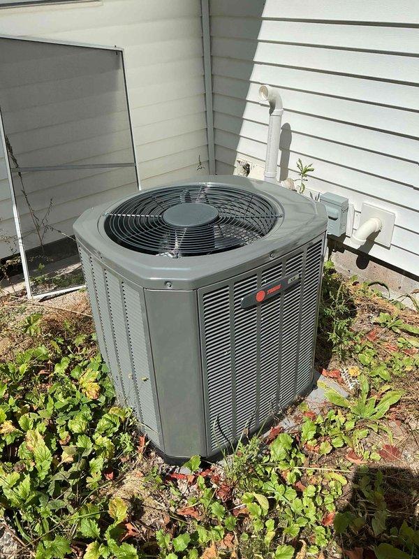 Completed comprehensive heating and cooling maintenance tune-up on Payne furnace and AC system. Performed furnace inspection including cleaning flame sensor, flushing condensate trap, replacing completely plugged air filter, and verifying all electrical components within specification. Confirmed proper gas pressure and achieved 50° temperature rise on startup. Conducted AC system inspection with electrical component verification, flushed condenser coils, confirmed evaporator drain functionality, and verified 20° temperature drop on startup. All systems operating properly and within manufacturer specifications.
