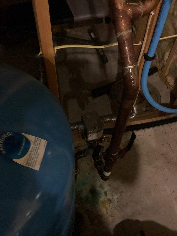 Completed comprehensive plumbing inspection of residential property, including evaluation of water pressure tank, associated piping systems, and bathroom fixtures. Successfully removed and replaced faulty Moen shower cartridge to restore proper water flow and temperature control. Inspected basement mechanical room components, noting moisture condensation on copper supply lines and verifying pressure tank operation and connections.