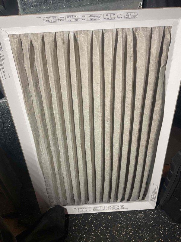 Responded to complaint of foul odor emanating from single floor register near front entrance. Performed thorough inspection of 16-year-old furnace system and associated ductwork to identify source of smell. Unable to locate specific cause of odor after complete diagnostic evaluation. Recommended professional duct cleaning service to address isolated vent odor issue, as problem appears localized to single register rather than system-wide concern.