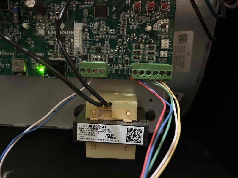 Responded to callback for AC2 error code on recently installed thermostat with no cooling operation. Found thermostat calling for cooling but equipment not responding and displaying AC2 fault. Performed system reset and connected to equipment via CoolCloud HVAC application. Updated control board firmware and verified all system settings and parameters. Cycled system through complete cooling operation to confirm proper communication between thermostat and equipment. All components now functioning correctly with no fault codes present.