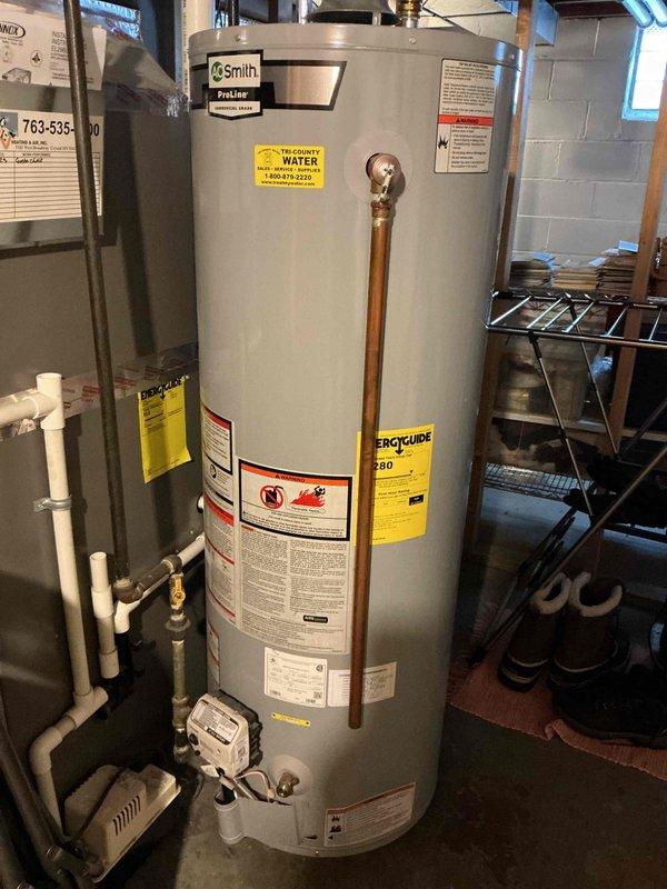Completed comprehensive plumbing inspection of residential system, including flushing of A.O. Smith ProLine water heater to remove sediment buildup and ensure optimal performance. Inspected all visible plumbing components, connections, copper and PVC piping, pressure relief valve, and water heater controls. All systems found to be operating properly with no leaks, corrosion, or deficiencies identified at time of inspection.