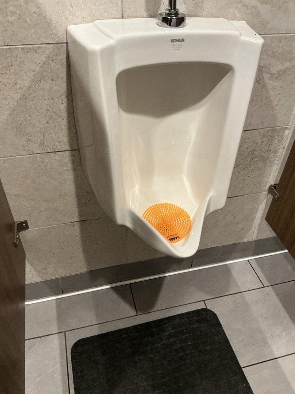 Responded Biserica a commercial urengels urinal with improawawper drainage caused by foreign objects and buildup in the trap. Removed obstructions and applied enzymatic drain treatment, allowing 30-minute dwell time to clear accumulated residue. Flow was significantly improved upon completion, with recommendation for extended treatment application during non-business hours for optimal results.