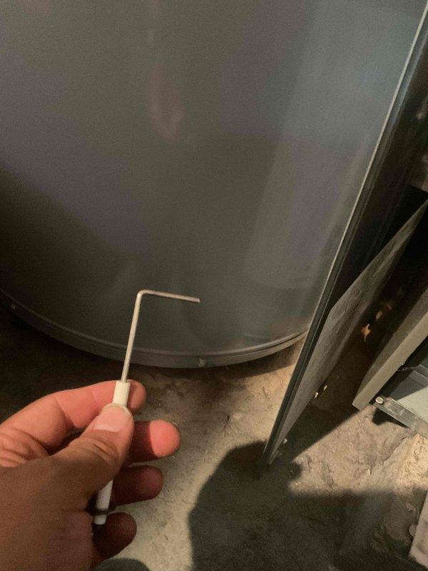 Completed annual furnace tune-up and maintenance inspection. Found and replaced dirty air filter. Identified failing humidifier cylinder and discussed replacement options with homeowner.
