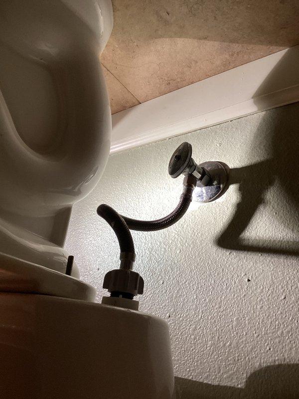 Responded to service call for basement toilet that was constantly running. Upon inspection, determined that the fill valve was leaking and failing to shut off properly, causing continuous water flow into the tank. Replaced the defective fill valve with new unit, tested operation to ensure proper function and water shutoff. Toilet is now operating normally without continuous running.
