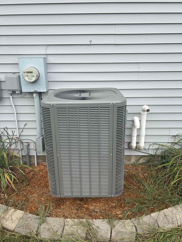 Completed annual AC tune-up on residential split system with Lennox furnace and outdoor condenser unit. Performed comprehensive inspection and maintenance procedures on both indoor and outdoor components, verified proper operation of all system components, checked refrigerant levels, cleaned condenser coils, and inspected electrical connections. System operating within normal parameters with no issues identified at time of service.