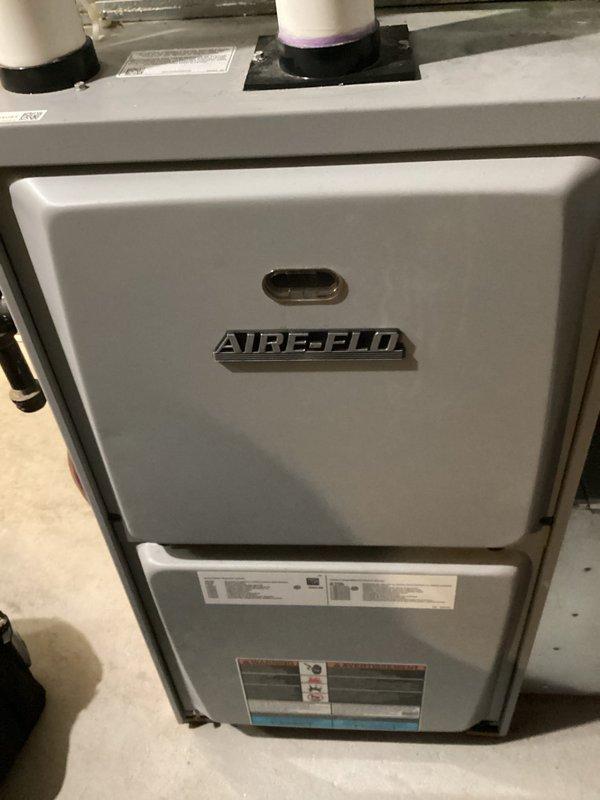 Completed comprehensive annual maintenance agreement including spring cooling system tune-up on one standard air conditioning unit and fall heating system tune-up on one AIRE-FLO furnace, one humidifier, and one gas fireplace. All equipment inspected, tested, and found operating within manufacturer specifications with no deficiencies noted or repairs required.