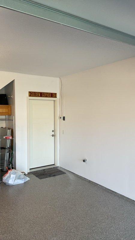 Installed LF25 gas unit heater in residential garage with wall mounting. Ran flexible gas line up to 10 feet from supply point to heater location, incorporating two gas fittings for proper connection. Performed complete leak check on all gas connections and fittings to ensure safe operation and code compliance.