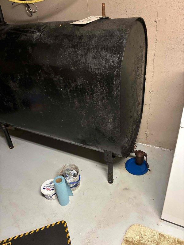 Completed preventive maintenance on 24-year-old oil furnace experiencing laboring sounds during operation. Replaced nozzle and oil filter, inspected and cleaned electrodes, verified transformer functionality, and confirmed oil tank at full capacity. Unit operating normally with no issues identified upon completion of service.