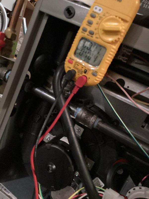 Completed annual furnace tune-up and maintenance inspection under membership agreement. System operational with no issues found. Verified thermostat functionality, tested electrical components with multimeter, and confirmed all readings within normal parameters.