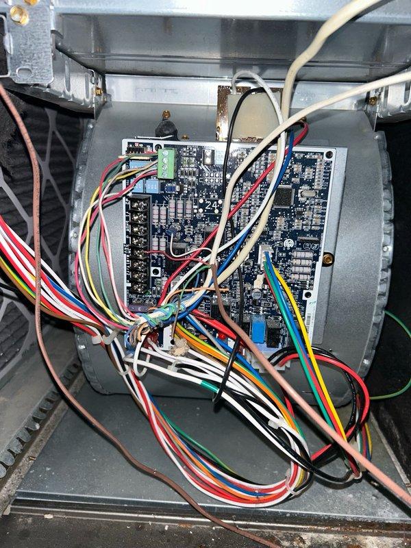 Completed comprehensive furnace tune-up and maintenance inspection on a 2-year-old Carrier heating system. Performed thorough evaluation of thermostat operation, air filter condition, blower assembly, burner and heat exchanger compartment, inducer operation, ignition system, flame sensor, safety controls, electrical components, condensate drain, and temperature rise measurements. Replaced air filter and verified all readings were within normal operating range with no mechanical deficiencies or safety issues identified. System operating properly at this time.