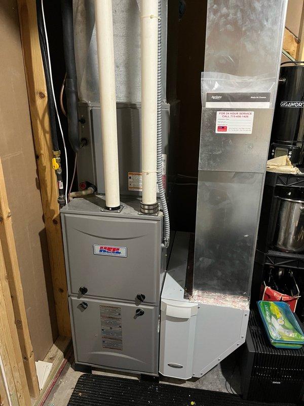 Responded to no cooling complaint on 10-year-old Heil system where indoor temperature had risen 6 degrees despite AC operation. Diagnosed blower motor operating at significantly reduced RPM during cooling mode, while functioning normally in heating and fan-only modes. Identified failed blower motor module as root cause of inadequate airflow and cooling performance. Provided diagnostic findings and recommended replacement estimate for blower motor assembly to restore proper system operation.