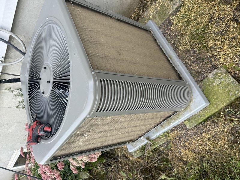 Performed comprehensive maintenance on residential furnace and air conditioning system. Tested furnace operation and inspected flame sensor, igniter, and heat exchanger with all components functioning properly. Air filter found clean and temperature rise measured within manufacturer specifications. Transitioned system to cooling mode and pressure-washed condenser coil to remove accumulated dirt and debris. Tested all electrical components and verified proper operation of outdoor condensing unit. System operating at optimal performance levels with no deficiencies noted.