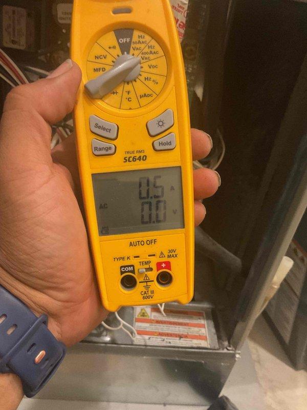 Completed annual heating maintenance visit including comprehensive tune-up of one furnace and one humidifier system. Replaced humidifier pad as part of scheduled maintenance. Performed diagnostic testing using clamp meter to verify electrical parameters and system performance, confirming all readings within normal operating ranges. All equipment inspected and found to be functioning properly with no issues identified.