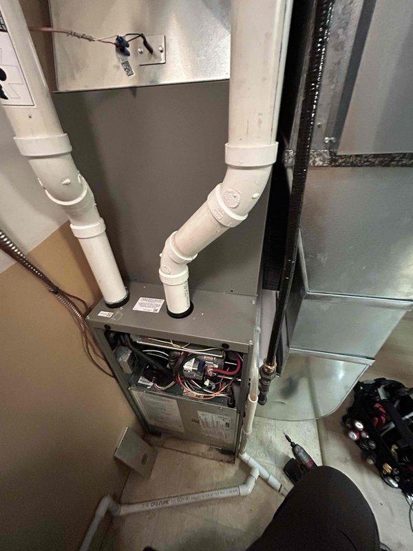 Completed scheduled heating maintenance on Lennox furnace system as part of annual maintenance agreement. Performed comprehensive tune-up including inspection of burner assembly, verified proper flame characteristics and combustion, checked blower motor operation and electrical connections, and inspected air handler components. System operating within normal parameters with no issues identified.