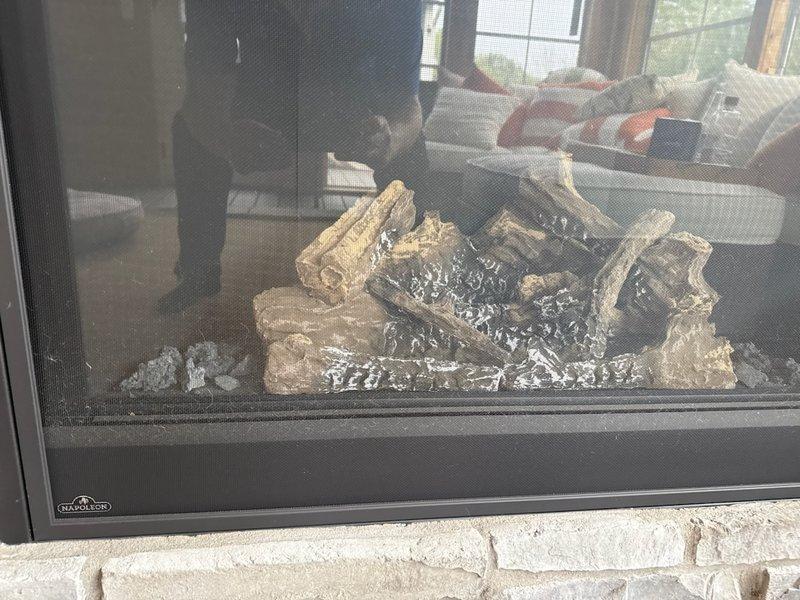 Responded to callback for two non-operational gas fireplaces following recent boiler and garage heater installation. Upon inspection, determined that pilot lights on both Napoleon gas fireplace units had not been relit after the initial installation work. Successfully relit pilots on both units, verified ignition sequence, and tested full operation to confirm proper flame characteristics and thermostat response. Both fireplaces now functioning as designed.