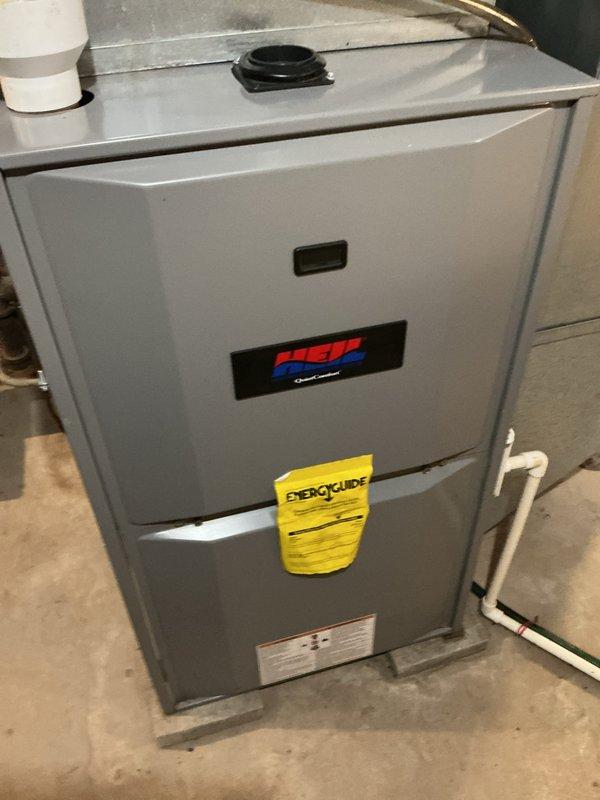 Responded to no heat call on 25-year-old furnace system. Upon inspection, diagnosed failed heat exchanger and defective gas valve preventing ignition. Documented equipment condition with photographs showing age and component failure. Coordinated with comfort advisor regarding system replacement options due to extent of failure and age of unit beyond recommended service life.