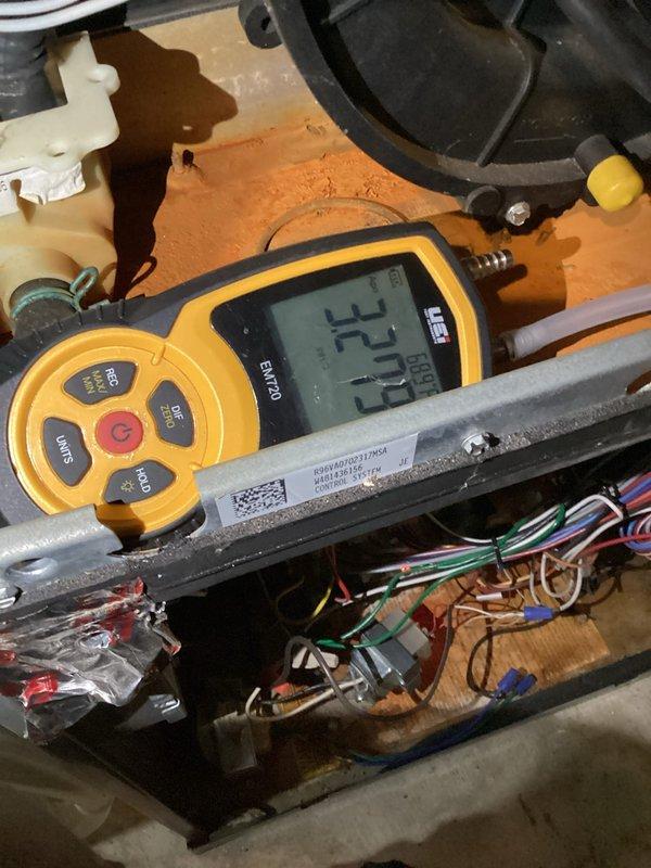Performed fall maintenance tune-up on 9-year-old Rheem furnace per seasonal maintenance agreement. Completed full system inspection, verified thermostat operation at 73°, tested all electrical connections and wiring, inspected heat exchanger and burner assembly, and confirmed all mechanical components functioning properly prior to heating season.