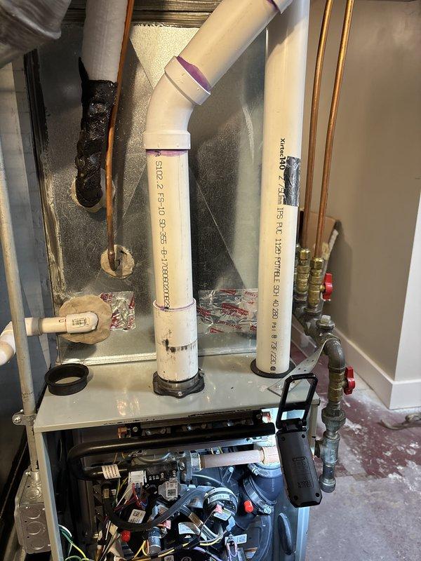 Completed scheduled heating maintenance agreement on two furnace systems. Performed comprehensive inspection of both units including thermostat operation, indoor air handlers, filters, condensate drains, blower motors, inducer motors, capacitors, and electrical wiring. Verified temperature splits, heat exchangers, igniters, flame sensors, and gas pressures on both furnaces. Diagnosed basement/main floor furnace with tripped limit switch due to failed component and submitted estimate for replacement upon approval. Identified attic furnace experiencing overheating condition caused by closed supply vents and advised homeowner to open vents to restore proper airflow and prevent future limit trips. All other system components operating within normal parameters. Will return to install new limit switch once authorization received.