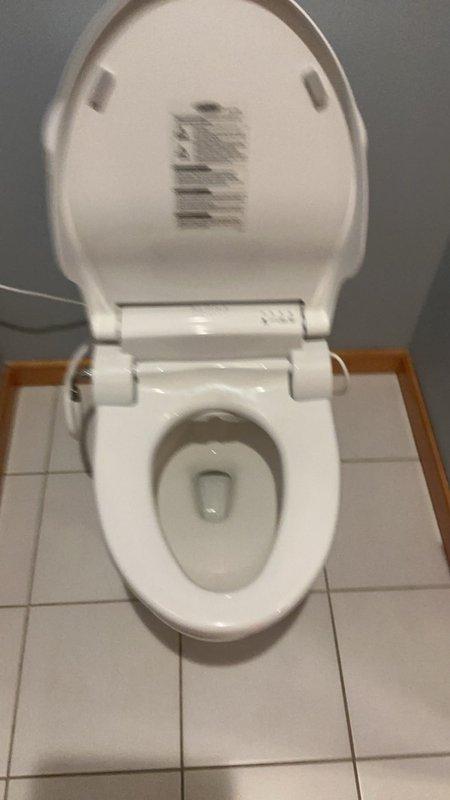 Completed installation of customer-supplied bidet attachment to existing toilet fixture and replaced three toilet shutoff valves throughout the residence. All shutoff valves were upgraded from old-style, hard-to-operate models to new quarter-turn ball valves for improved accessibility and ease of use. Bidet installation included proper connection to water supply line, verification of secure mounting, and testing for leaks and proper operation.