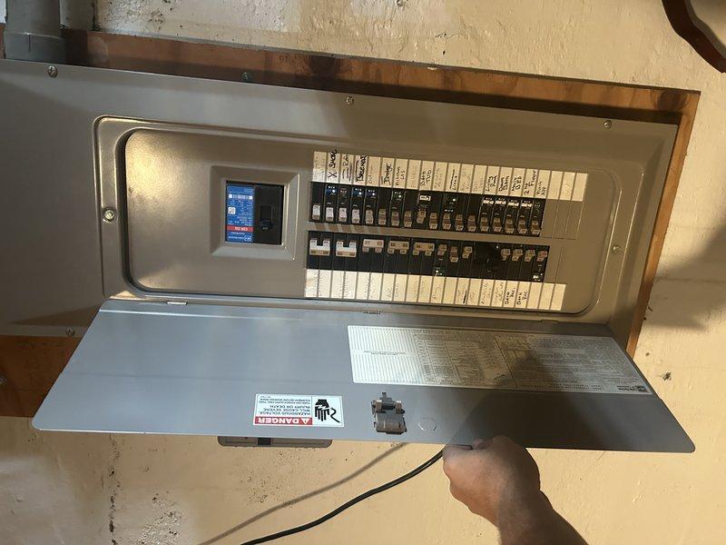 Completed comprehensive furnace maintenance including operational testing, gas pressure verification, flame sensor cleaning, and igniter inspection. All system components including air filter, condensate drain, and temperature rise readings were found to be within normal operating parameters. Noted water heater in deteriorated condition with evidence of leaking from heating elements and other areas requiring attention.