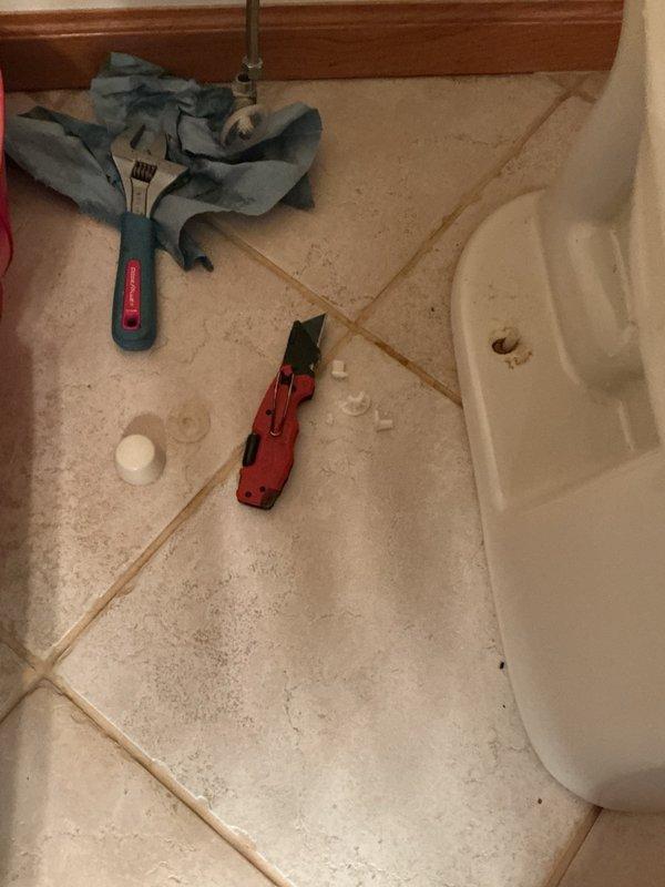 Responded to service call for toilet that would not flush and intermittent kitchen sink drainage issues. Upon inspection, discovered obstruction lodged in toilet P-trap that could not be cleared. Removed existing toilet, extracted debris from P-trap, and installed new toilet to restore proper function. Verified flush operation and drainage upon completion.