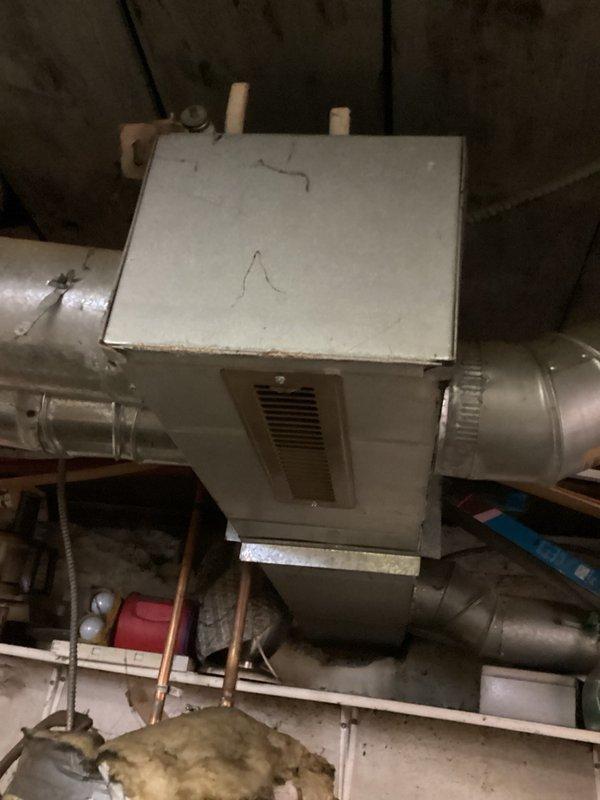Coordinated and completed required inspections for new HVAC installation, including pressure testing with EC inspector and gas testing with city inspector. Cut in and installed new grille in ductwork system. Gas affidavit was submitted to utility company, with gas meter installation scheduled for Monday at 1:30 PM; furnace commissioning will be completed following meter activation.