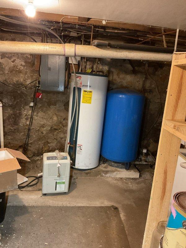 Completed preventive maintenance tuneup on geothermal heating and cooling system. Inspected and tested all system components, verified refrigerant pressures and operating temperatures were within manufacturer specifications, and confirmed unit functioning properly. Identified non-operational Carrier heat recovery ventilator and humidifier that require removal. Customer reported mold growth on interior surfaces, likely due to excessive indoor humidity levels and inadequate air circulation. Recommended installation of standalone whole house dehumidifier in basement with dedicated return air duct connection to work in conjunction with continuous fan operation on geothermal system to address moisture issues throughout home. Gathered equipment information for account records and advised customer on proper filtration requirements for system. Customer to schedule follow-up appointment for dehumidifier installation estimate and removal of non-functional ventilation equipment.
