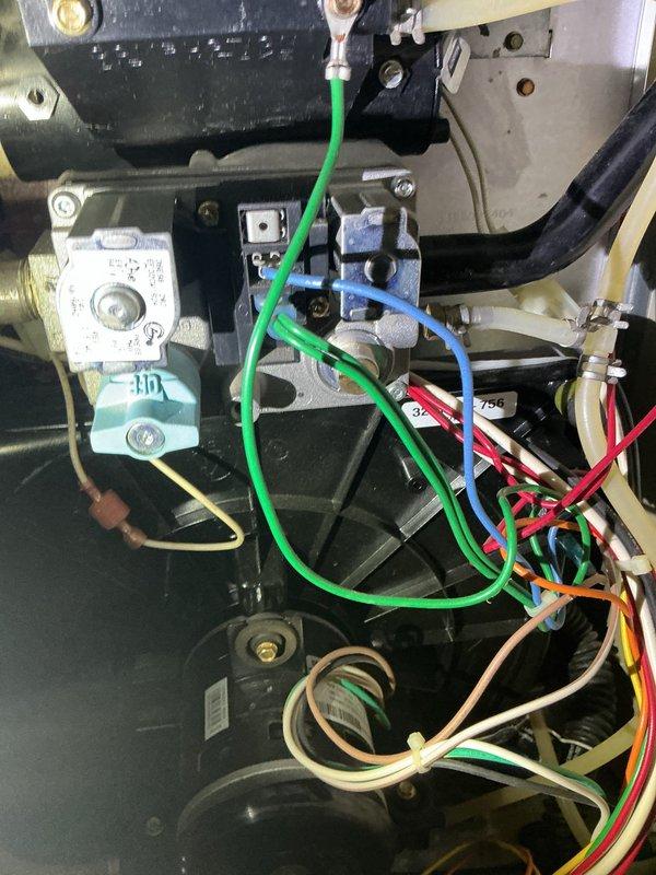 Responded to no-heat call on 32-year-old Carrier Weathermaker 9200 furnace that was not turning on and displaying error codes. Diagnosed failed control board and compromised heat exchanger. Replaced both the control board and heat exchanger to restore system operation and recommended comfort advisor consultation for system replacement options given the age and condition of the unit.