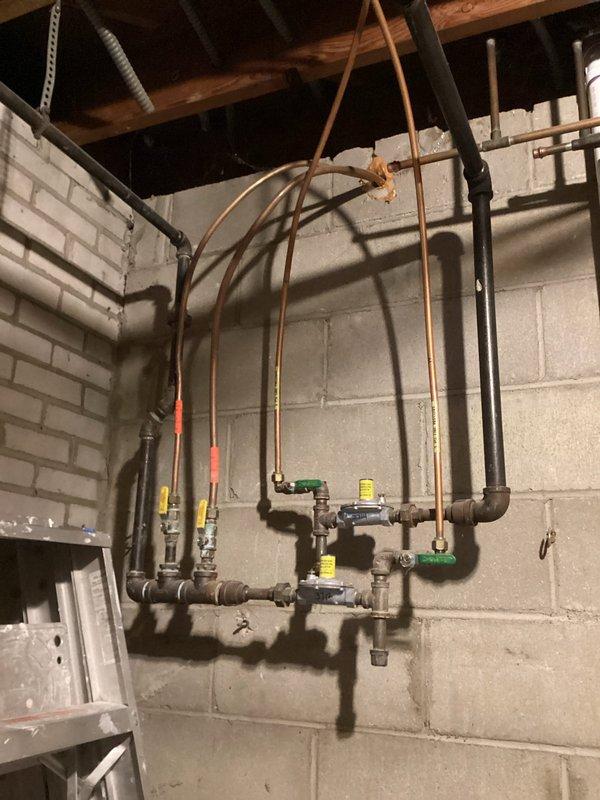 Performed comprehensive pre-season tune-up and inspection on residential boiler system, over 15 years old, that had not been operated since property changed ownership earlier this year. Conducted thorough visual inspection of boiler unit, circulator pumps, expansion tank, and associated copper piping network. Verified proper operation of all zone valves and shut-off valves throughout the hydronic heating system. Inspected all pipe connections, fittings, and joints for signs of corrosion or leakage. Tested circulator pump operation and verified electrical connections to control boxes and safety devices. Examined expansion tank mounting and condition. Cleaned and inspected burner assembly, heat exchanger, and combustion chamber. Verified proper venting and flue pipe integrity. Tested all safety controls including pressure relief valve, low water cutoff, and aquastat settings. System started successfully with no issues noted during operational testing.