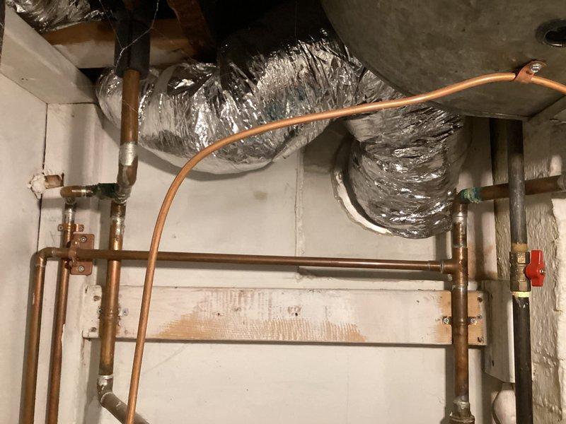 Responded to plumbing concerns involving minor water leaks and fixture issues. Completed pipe repair work on copper plumbing system in utility area. Performed toilet pull and reset procedures on both toilets in the residence, including re-caulking and tightening to ensure proper seals and prevent future leaks. Addressed leak behind wash basin and secured all affected fixtures to manufacturer specifications.