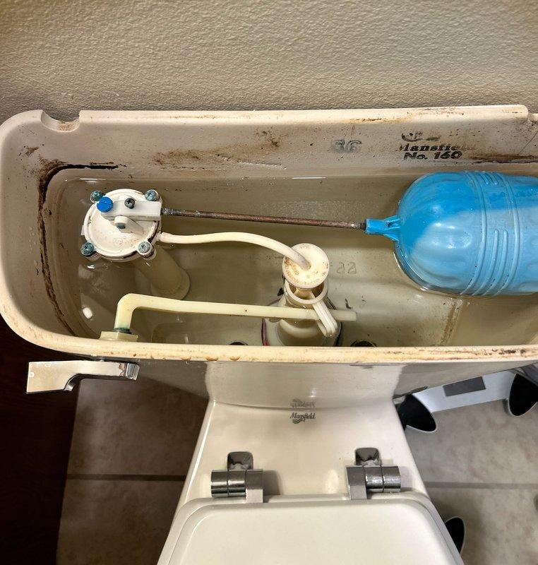 Responded to a toilet repair call and diagnosed a malfunctioning flush valve and deteriorated supply valve. Removed the old components and installed a new flush valve assembly and supply valve, restoring proper flushing operation and eliminating leaks. Tested the system to confirm proper water flow and tank refill functionality.