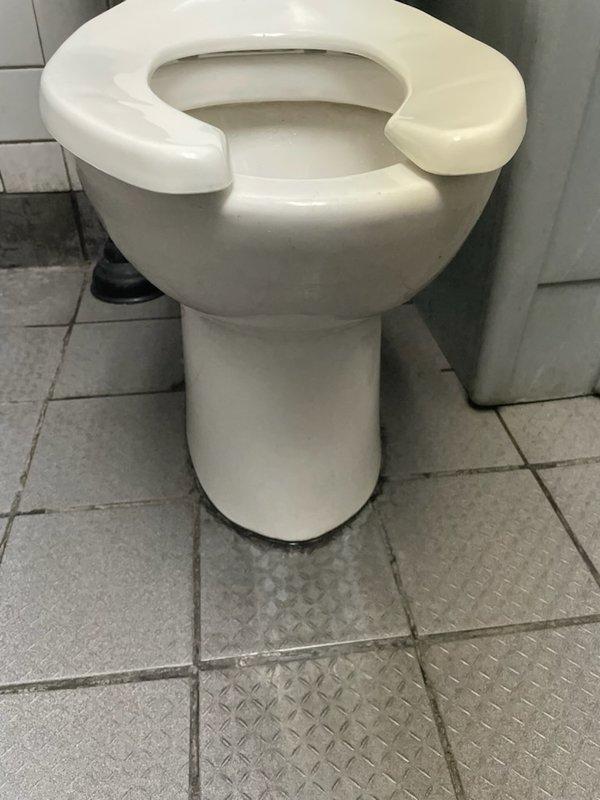 Responded to reports of excessive water usage and multiple fixture leaks throughout the facility. Diagnosed and repaired continuously running toilet in downstairs bathroom by replacing handle and flapper assembly. Pulled and reset men's restroom toilet with new wax ring seal to address leaking at base. Performed temporary repair on women's restroom lavatory faucet by replacing flat washers on pitted seats to stop slow drip until permanent fixture replacement can be scheduled.