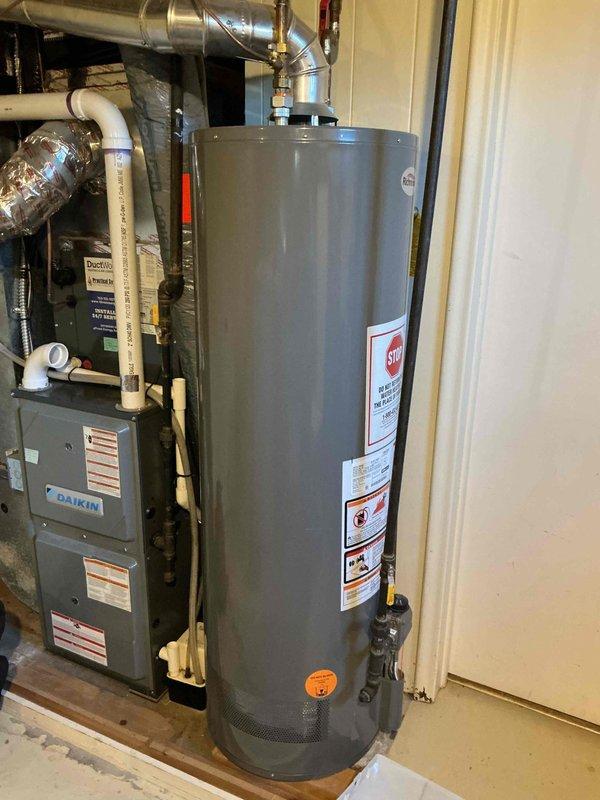 Completed comprehensive maintenance on 5-year-old Daikin furnace system. Performed full system inspection verifying ignition and flame safety operation, burner condition, heat exchanger integrity, gas valve function, and electrical amp draws—all within normal parameters. Blower wheel found clean with proper operation. Replaced air filter and performed humidifier maintenance including cleaning pad housing and installing new humidifier pad. Conducted combustion analysis confirming proper efficiency and verified temperature rise within manufacturer specifications. All system components operating correctly with no deficiencies noted.
