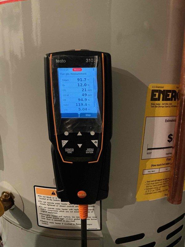 Completed comprehensive tune-up and safety inspection on 12-year-old Bryant furnace. Cleaned flame rod and performed thorough heat exchanger inspection with no rust or cracks detected. Verified inducer motor amperage within manufacturer specifications, confirmed hot surface igniter resistance readings acceptable, and measured temperature rise within proper range. Conducted combustion analysis with CO reading at 23 ppm, confirming safe operation. System tested and verified heating properly upon completion.