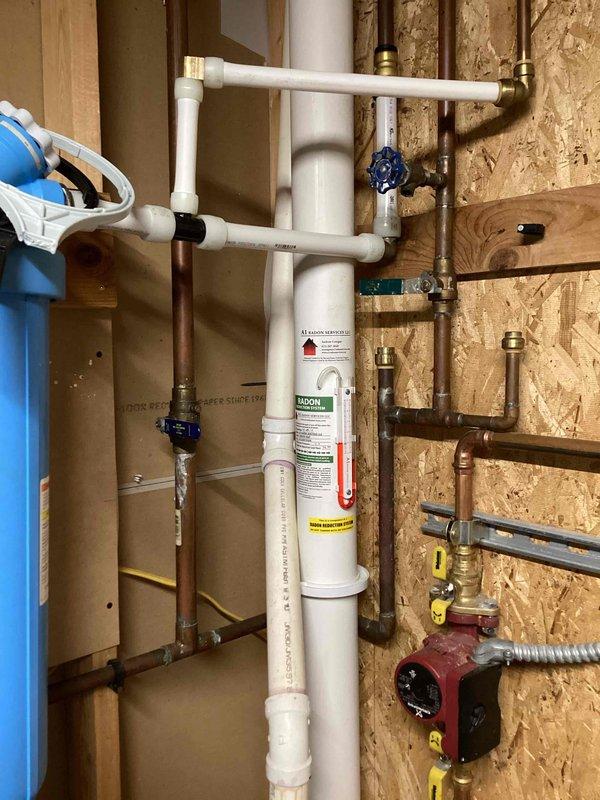 Completed winterization service for outdoor shed bathroom facility, irrigation system, and exterior hose bibs. Shut off water supply to all exterior plumbing fixtures to prevent freeze damage during cold weather months. Verified proper drainage and closure of all valves serving the outdoor bathroom, sink, toilet, and irrigation lines to ensure complete protection of the plumbing system.