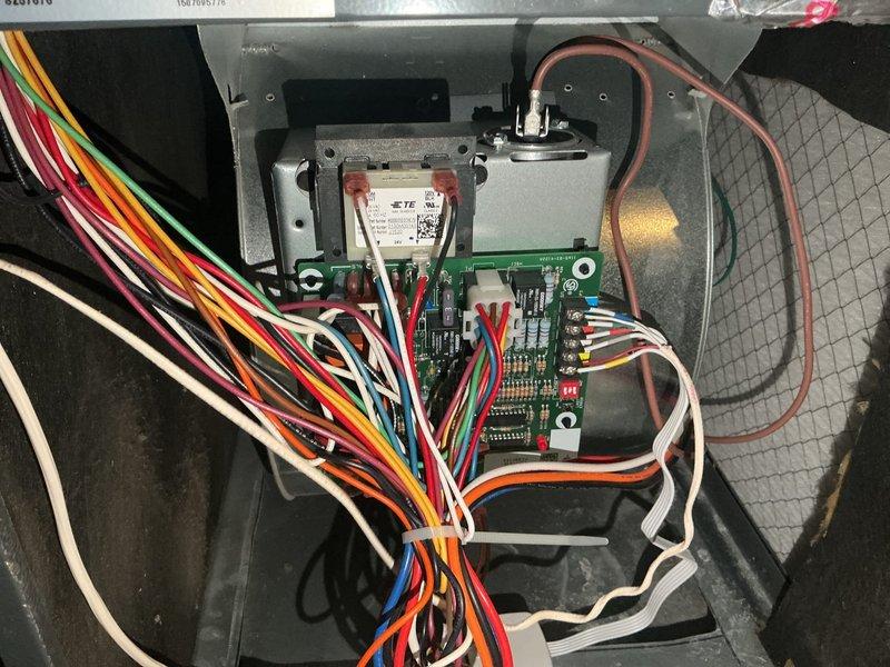 Completed comprehensive furnace tune-up on 11-year-old unit as part of scheduled maintenance agreement. Verified gas pressure within specifications, confirmed safe CO levels in flue, and tested all ignition components, blower motor, and control board with satisfactory results. Diagnostic testing with multimeter revealed inducer draft motor running over maximum amperage, indicating imminent failure; recommended replacement to prevent future system shutdown. Advised customer to upgrade to MERV 8 filtration and maintain monthly filter replacement schedule for optimal system performance and longevity. Unit remains fully operational at time of service completion.