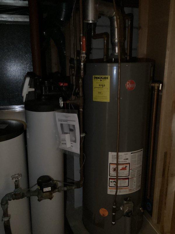 Responded to water leak causing visible staining on basement ceiling tiles. Conducted comprehensive plumbing inspection to locate source of moisture intrusion. Identified exterior hose bib with pinhole leak allowing water to penetrate through wall cavity and damage interior surfaces. Removed failed hose bib fixture and installed replacement unit. Coordinated with restoration company regarding water damage remediation to affected ceiling tiles and wall structure.
