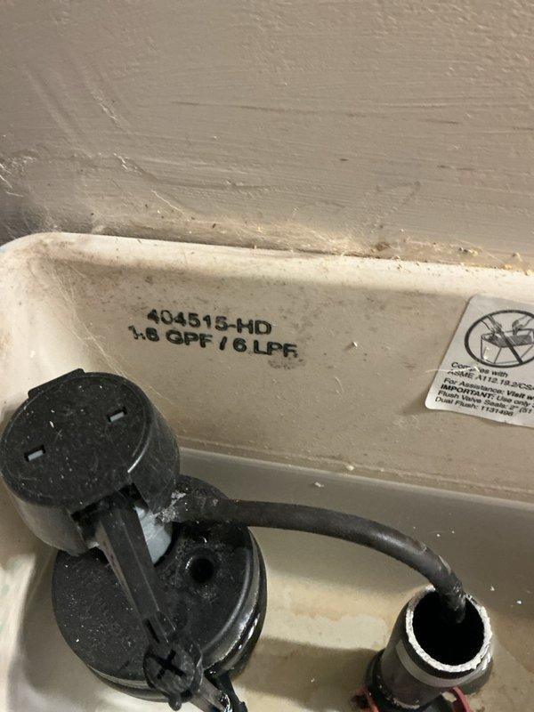 Responded to service call for continuously running toilets in residential property. Upon inspection, identified multiple toilets with faulty flush valve mechanisms causing constant water flow. Homeowner initially attempted to coordinate repair through home warranty provider but faced extended wait times. After assessment and discussion of repair versus replacement options, homeowner elected to proceed with new toilet installation rather than repairing aging fixtures. Documented existing toilet specifications, including 1.6 GPF flush valve assembly and current fixture conditions showing wear and mineral deposits.